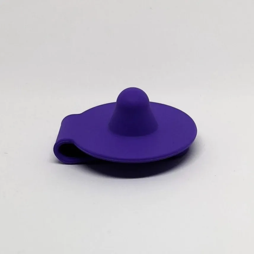 Violettes TwiddleTip von oben, mit seinem weichen Clip